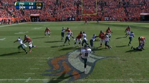 The lamest punt ever