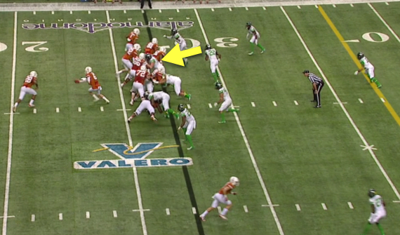 Taylor looks inside first...