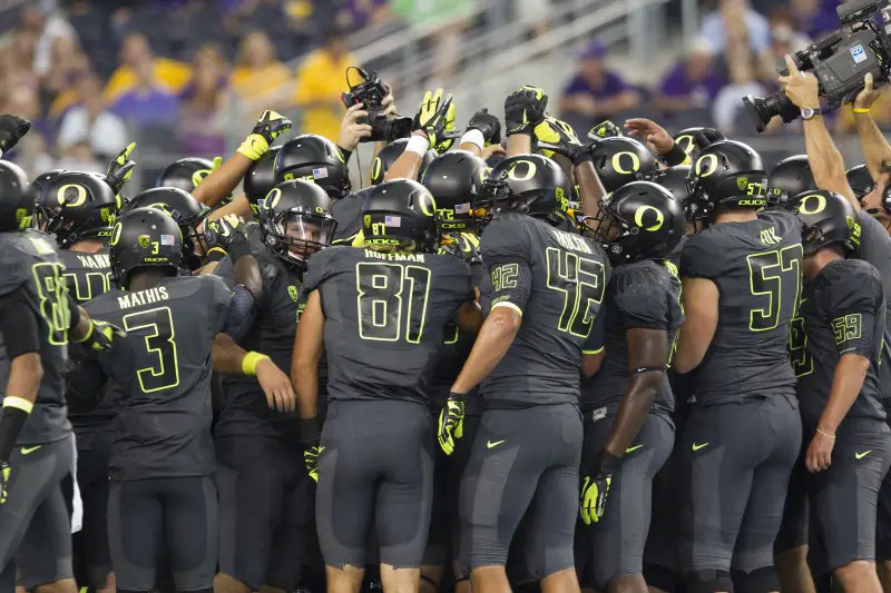 oregon ducks grey uniforms